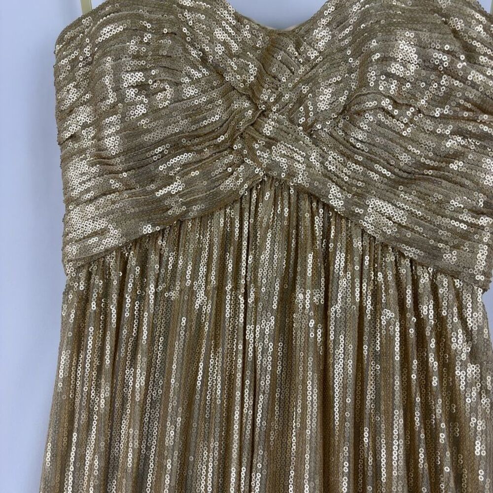 La Femme La Femme Strapless Gown.